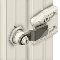 50-104-0 MODULAR SOLUTIONS HANDLE PART<br>CAM LATCH (+4 OFFSET)